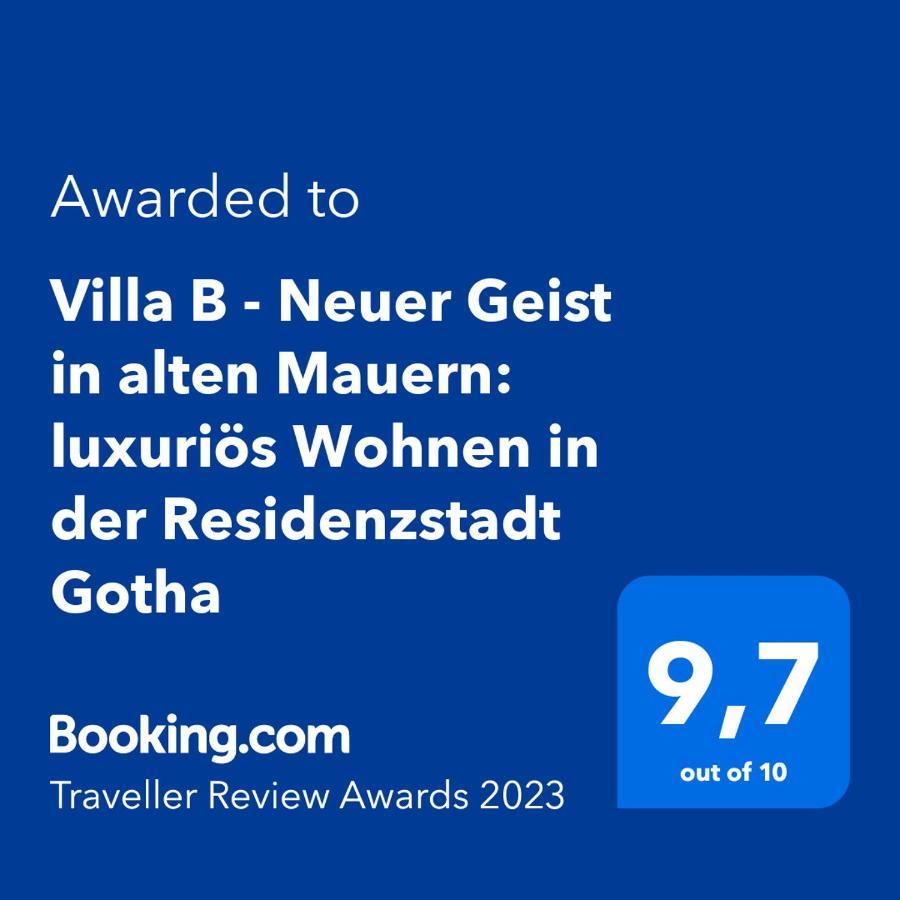 Villa B - Neuer Geist In Alten Mauern: Luxurioes Wohnen In Der Residenzstadt Gotha Bagian luar foto